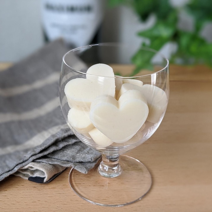 ノンシュガー甘酒牛乳寒天